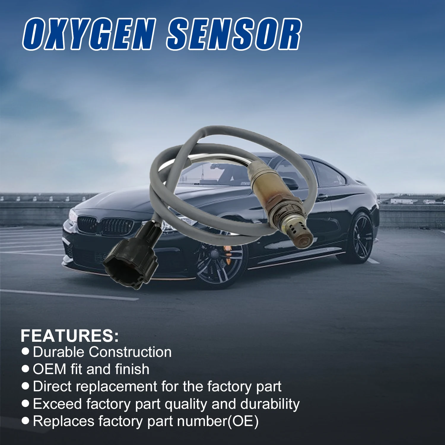 226A0-EK800 226A1EK800 لنيسان إكستيرا فرونتير 3.3L 2004 234-4198 226A0EK800 226A1-EK800 جديد المصبب O2 الأوكسجين الاستشعار #2