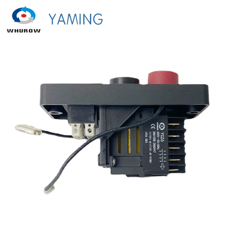 YCZ6 Push Button And Emergency Stop Electromagnetic Switch ON-OFF With Rocker Switches 400V 50/60Hz Single/Three Phase