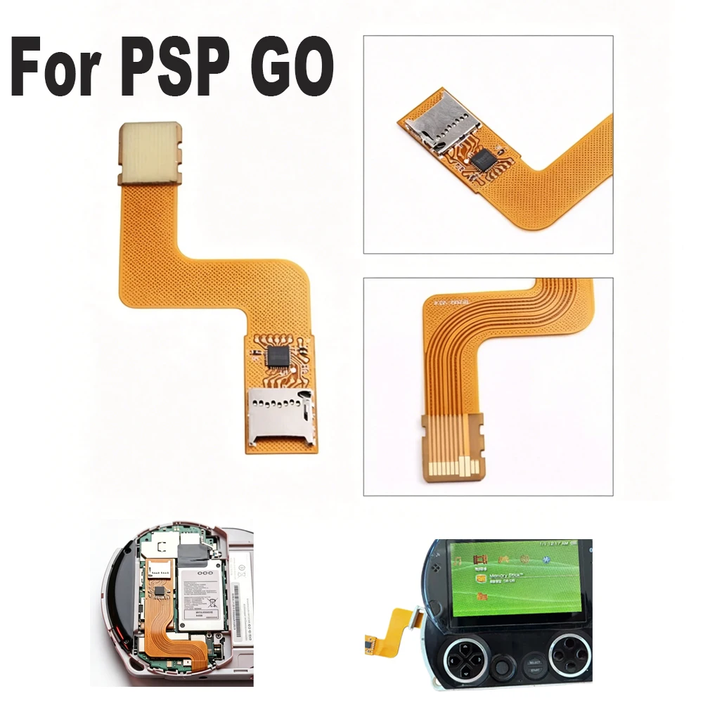 Expansion Accessories For PSP Go M2 To SD Card Adapter High Speed Transfer Support 128GB Storage Memory Card Gaming Access