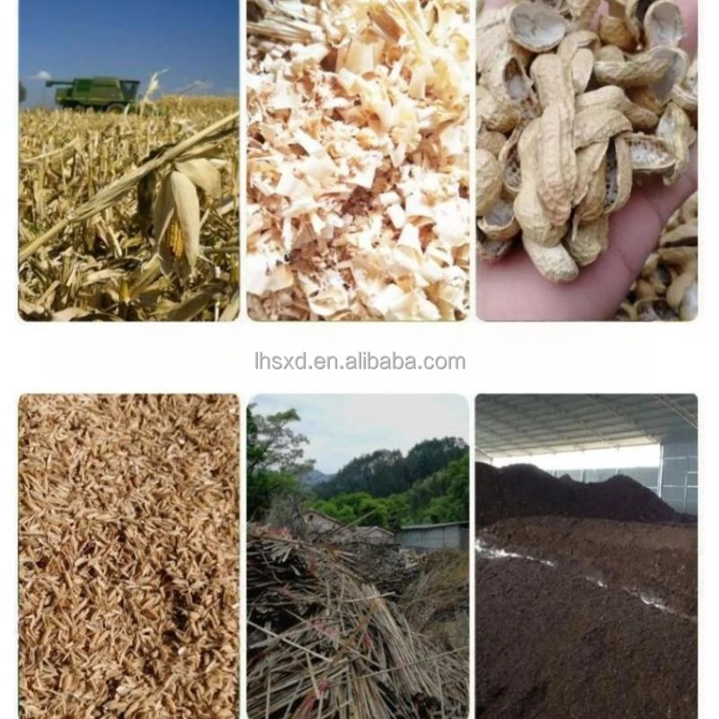Wood Pellets Making Machine Sawdust Wood Pellet Machine diesel Engine Wood Pellet cat  Making Machine
