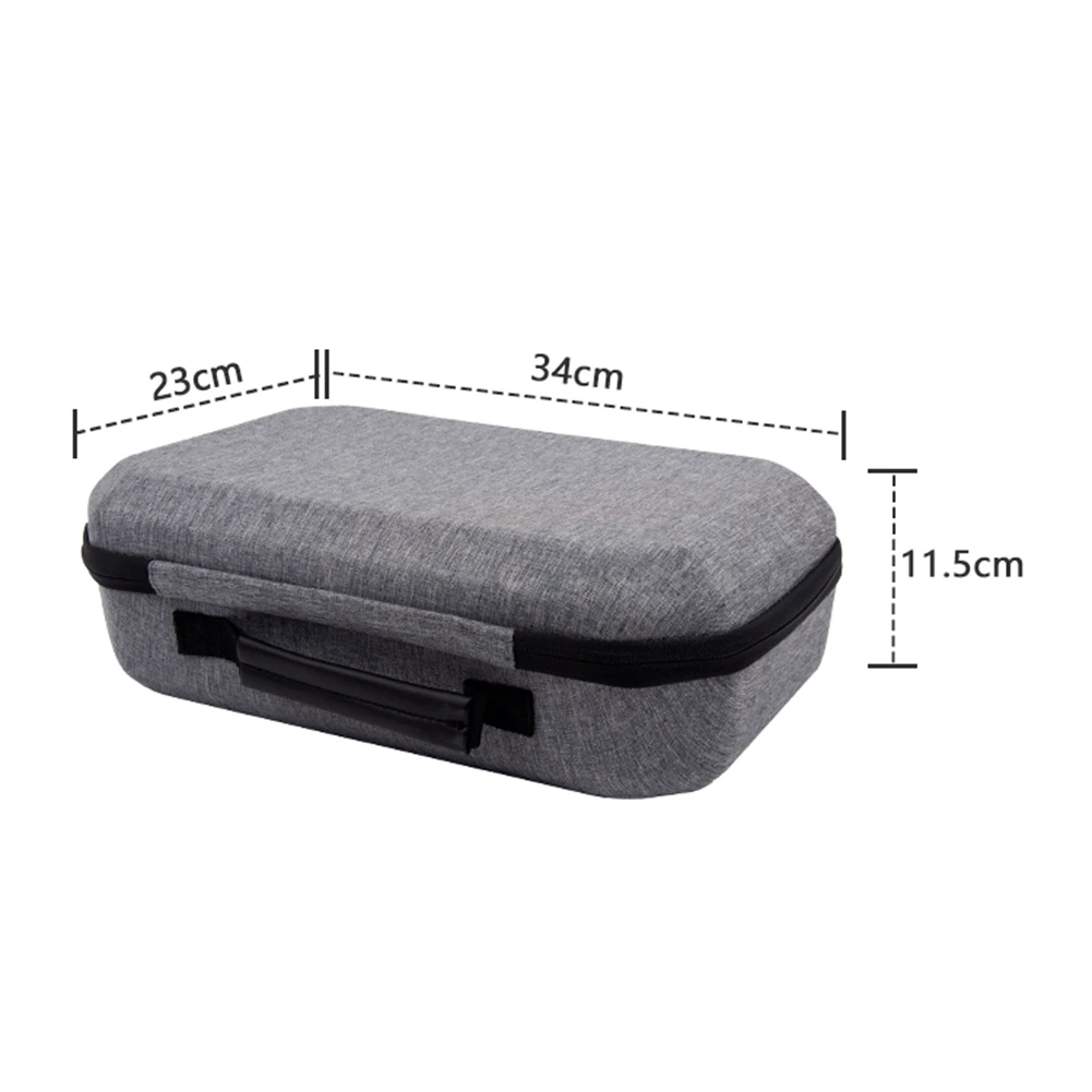 Custodia da trasporto con copriobiettivo per cuffie Meta Quest 3 VR Custodia per cuffie da gioco portatile Borsa antiurto con tracolla
