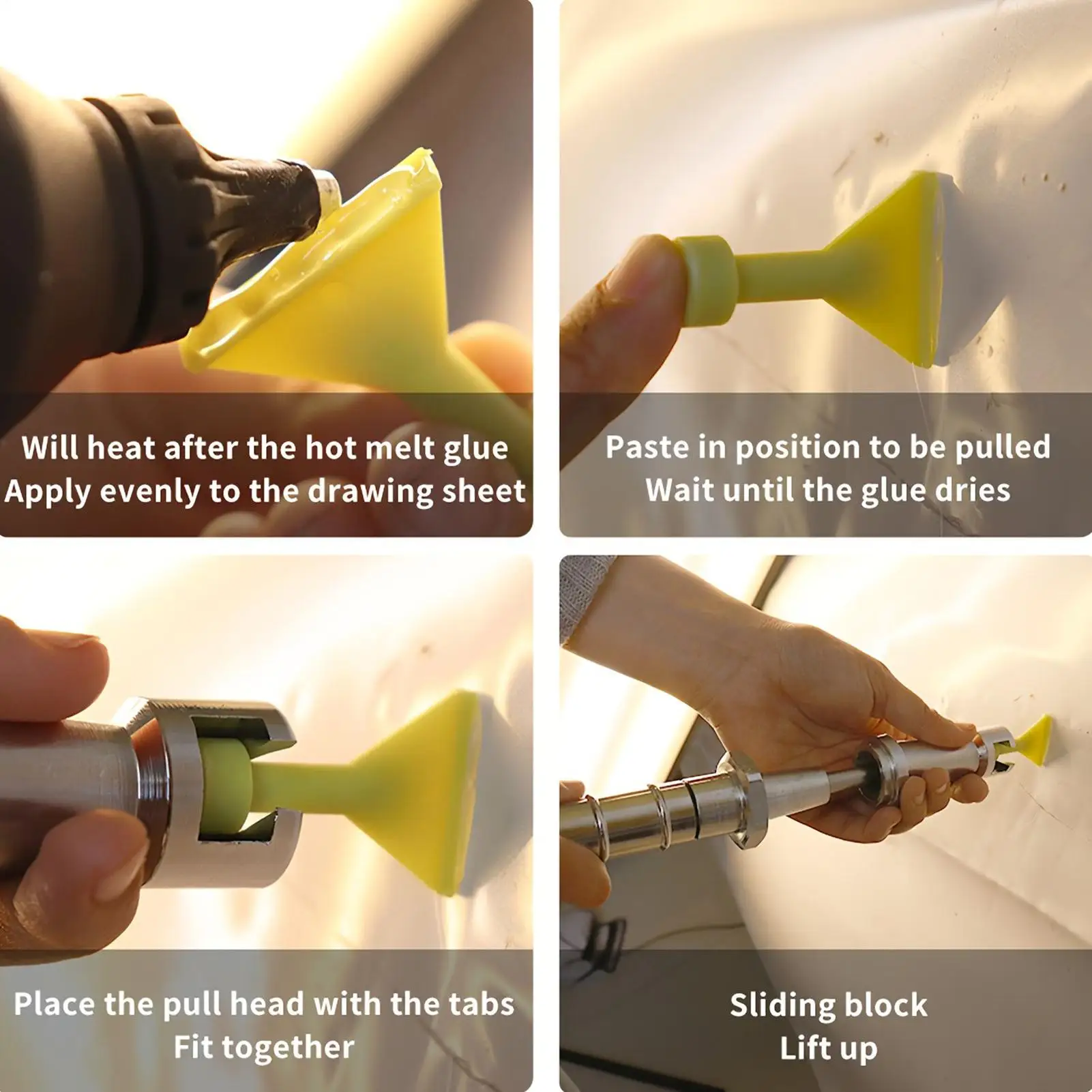 

Маленький съемник вмятин, молоток для выравнивания ударов, небольшой съемник вмятин для бытовой техники, холодильника, автомобиля, рамы, пола, внедорожника, двери, седан