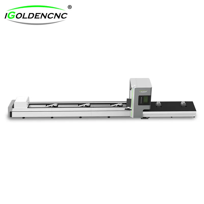 Machine de Découpe de Tuyaux en Carbone et Métal, Laser à Fibre Raycus, Nouveau Design CNC