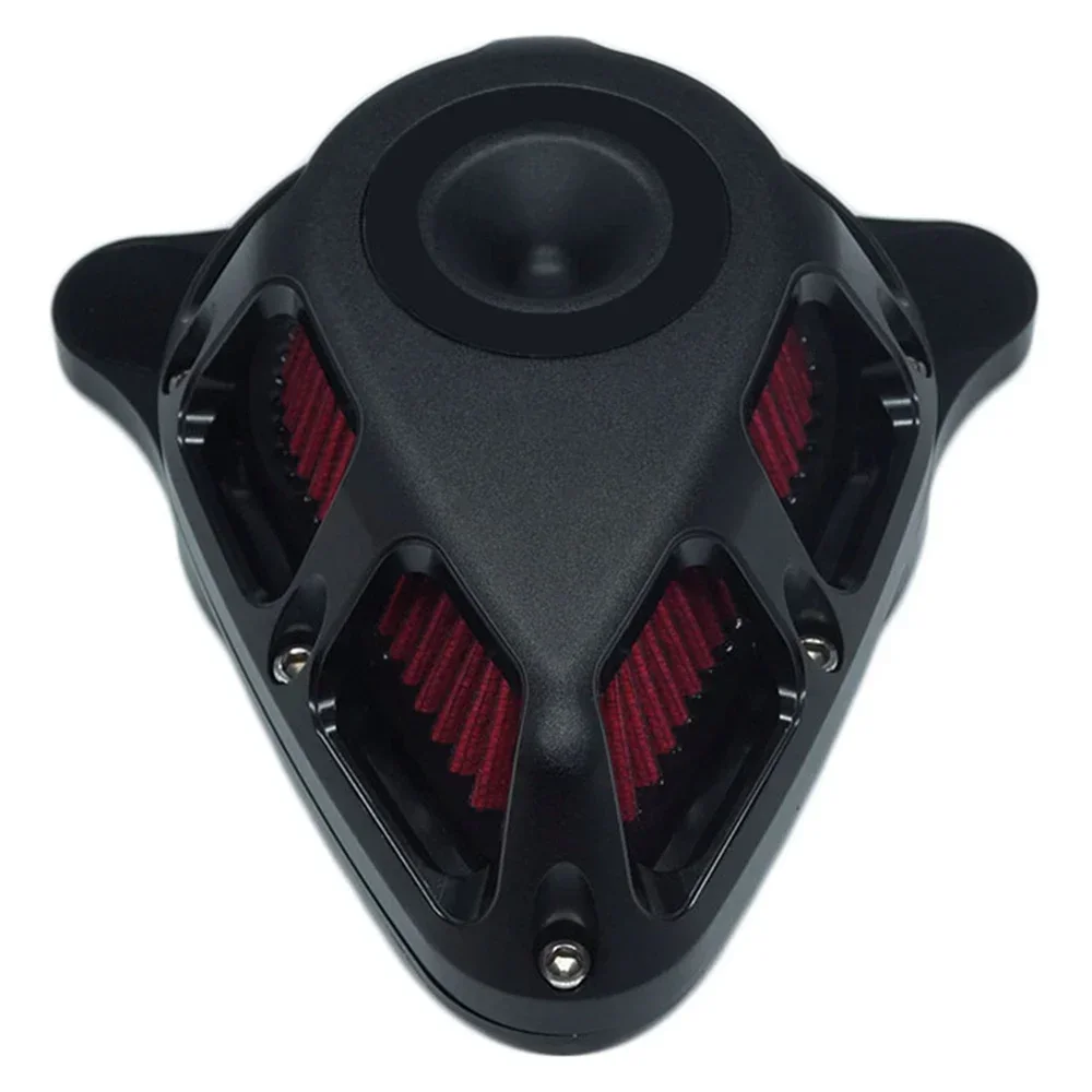 For Harley Dyna Softail Touring Fitment-B Air Cleaner Multi-Angle Turnable Intake Cleaner Cnc Kit Aluminum Matte Black