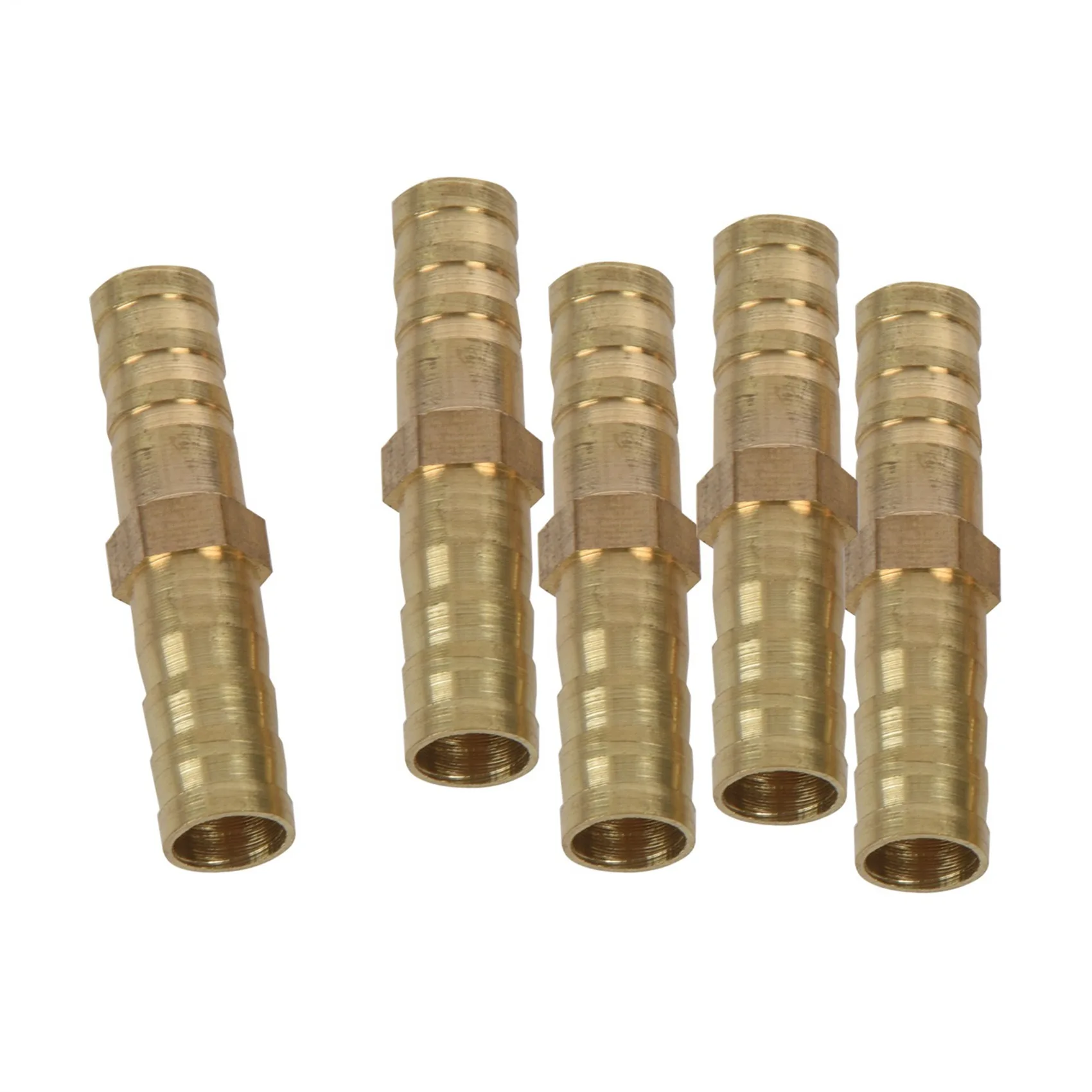 

AS60-10Pcs 8Mm Inner Dia Air Gas Straight Hose Pipe Barb Coupler