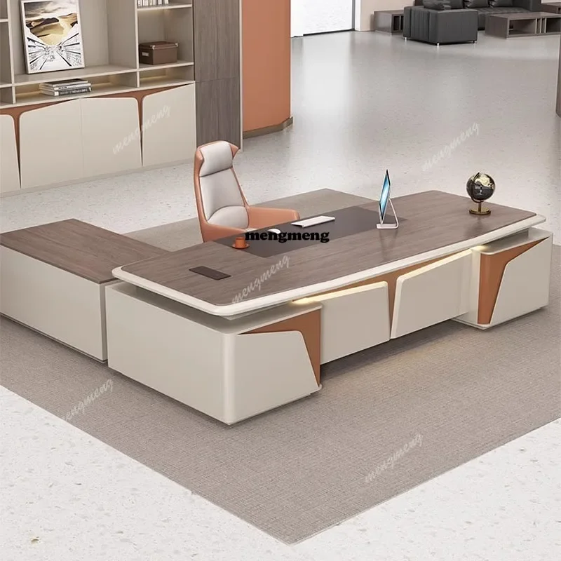 Hot sales Organizer Modern Executive Desk Asthetic Bureaux Standing Office Desks Work Luxury Escrivaninha Office Furniture