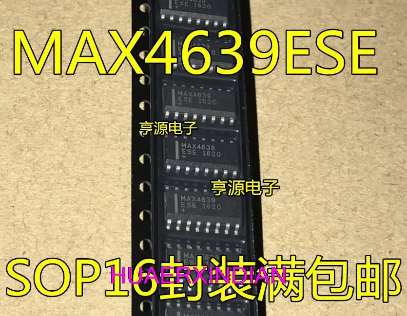 

10PCS New Original MAX4639ESE MAX4639 SOP16 MAX4639EUE TSSOP16