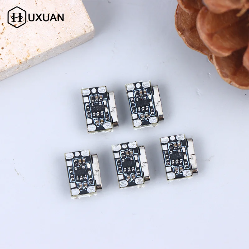 【New】10PCS Mini Lithium Battery Charging Board Module 3.7V 4.2V 18650 Lithium Battery Charger Protection Board Type-C Interface