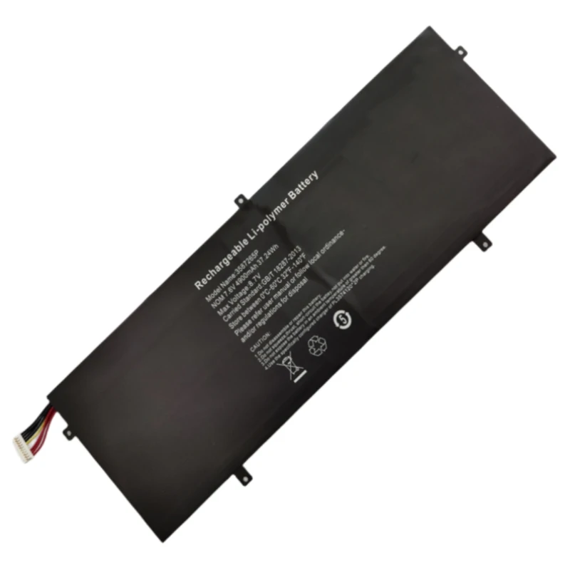 Imagem -05 - Bateria para Jumper Ezbook 3s 3pro x3 Air Lb10 Trekstore Surfbook A13b P313 32821222s Hw3687265 3487265 3587265p