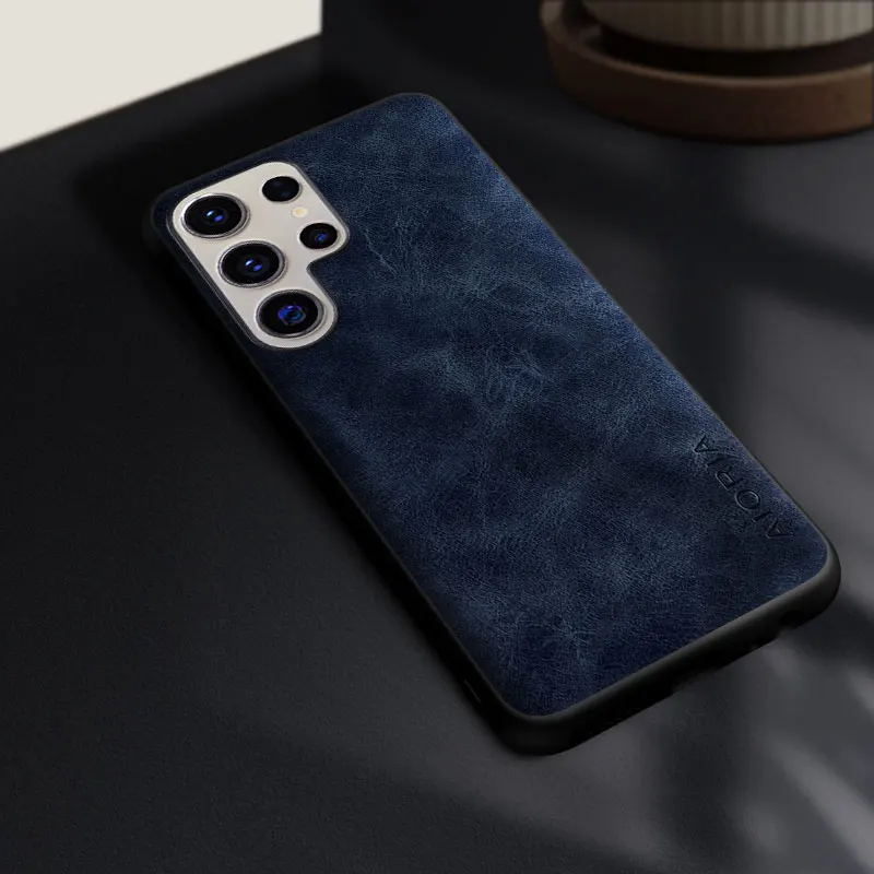 Fashion Case For Samsung Galaxy S25 S24 S23 S22 S21 S20 Ultra Plus Fe coque premium durable cover for s25 edge funda capa