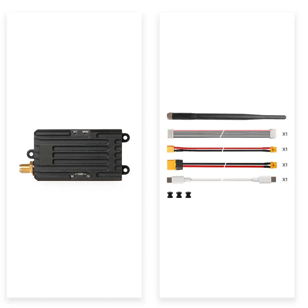

HolyBro SiK Telemetry Radio 1W 915MHz Open-source SIK Firmware Plug-n-play for Pixhawk Standard Controllers Brand new in stock