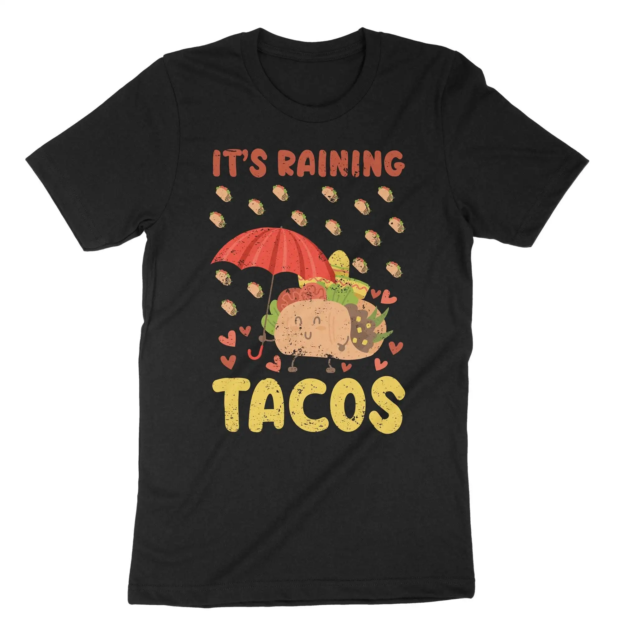 It's Raining Tacos T Shirt Taco Mexican Food Foodie Lovers Cinco De Mayo Fiesta