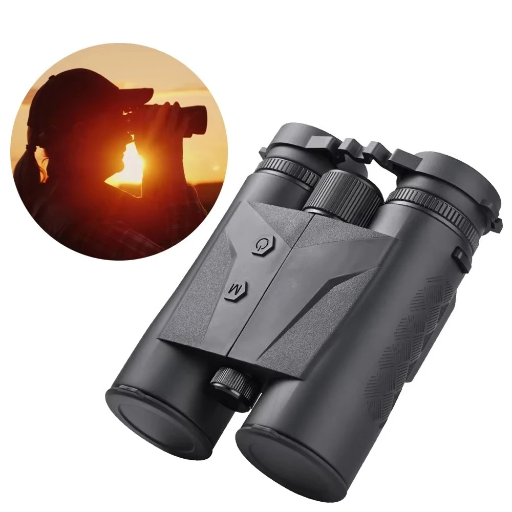 عالية الطاقة 10X42 علم الفلك في الهواء الطلق لمسافات طويلة الليزر rangefinder مناظير تلسكوب