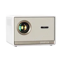 BYINTEK PLATO T5 Professional Bass Dust-free Projector 1080P Home Theater Portable LCD Projector with 1000 Ansi Lumens