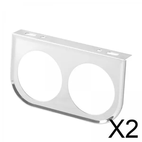 

Durable Metal 52mm Instrument Mounting Dual Gauge Panel Pod Universal for Automotive Dashboard Customization