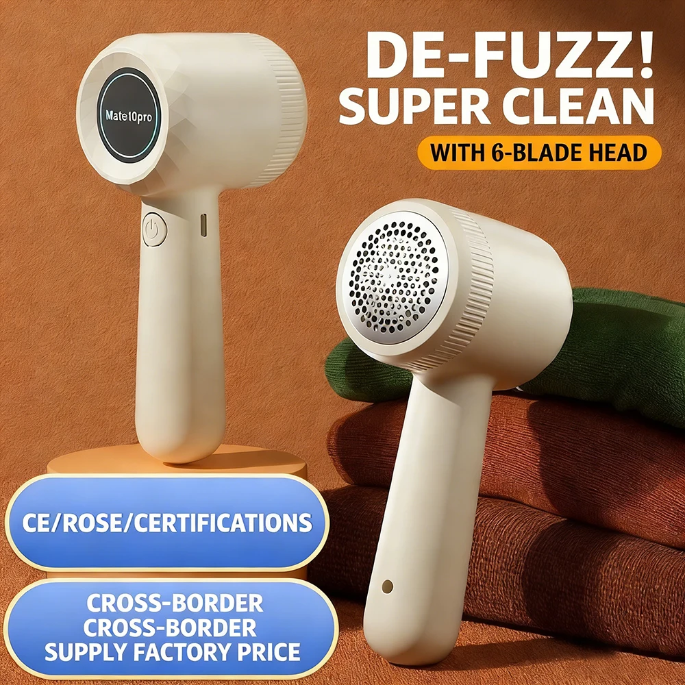 Rechargeable Fabric Shaver for Home Use Power Removes Lint From Clothes Cleaning Brush Take Out of Clothes Pilling on Clothing