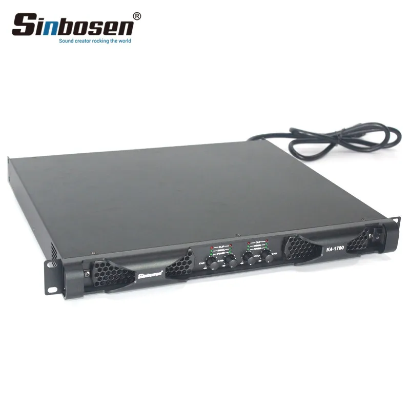 Sinbosen K Series 1u digital power amplifier K4-1700 home theater system karaoke amplifier