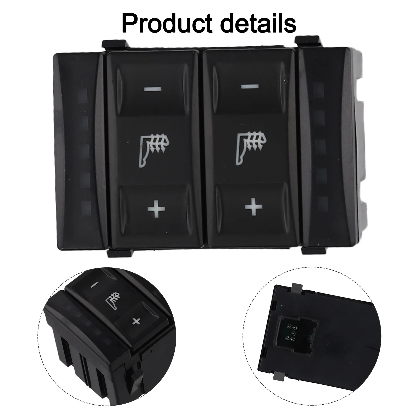 Heating Button Switch Seat Heating Switch Driving Comfort Perfect Fit For Ford Seamless Integration Daily Use Performance