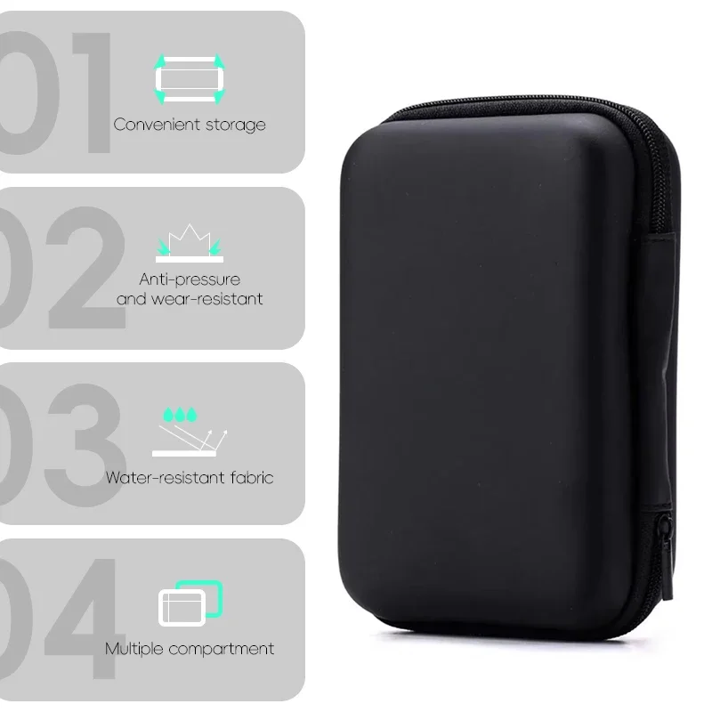 DATA FROG 6 IN 1 Glass+Bag for R36S Game Console Storage Bag & Screen Protectors Tempered Glass Film for Game Accessories