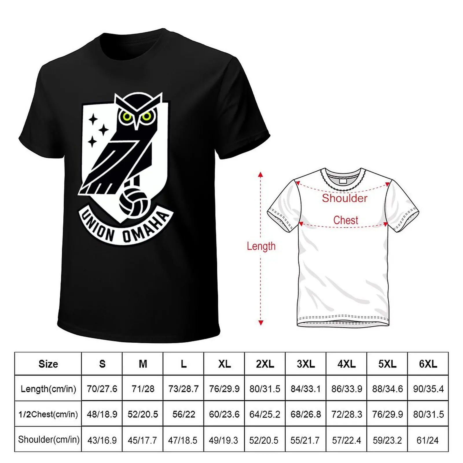 Union Omaha T-shirt customs design your own animal prinfor boys quick-drying t shirt for men