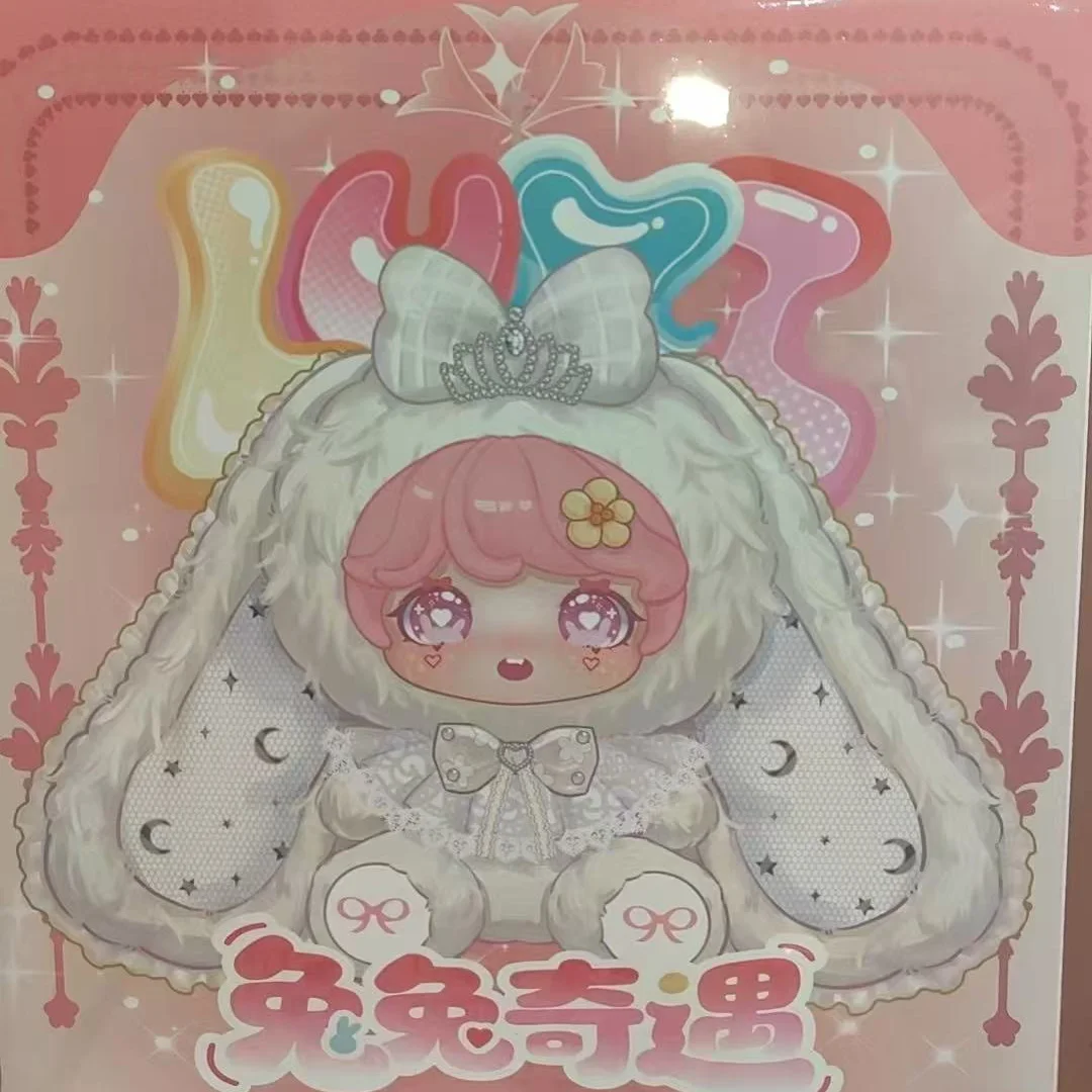

Оригинальная серия Luxi Rabbit Adventure 400% Blind Box: Загадочная коробка-сюрприз, кукла, декор для комнаты/дивана/рабочего стола, подарок на день рождения для девочек