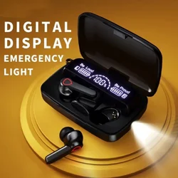 Original M19 Wireless Bluetooth Headset with Mic LED Display Earbuds for iPhone Xiaomi TWS Earphone Bluetooth Headphones earbuds