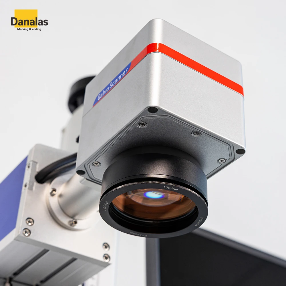 New Condition Automatic Fiber Laser Engraver With Touchscreen For Metal/Plastic