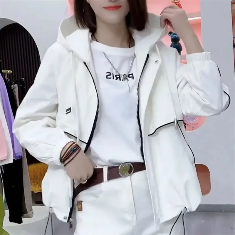 

Усовершенствованная женская однотонная куртка штурмовика, весенне-осенняя женская короткая верхняя одежда на молнии, женские модные топы с длинными рукавами, пальто