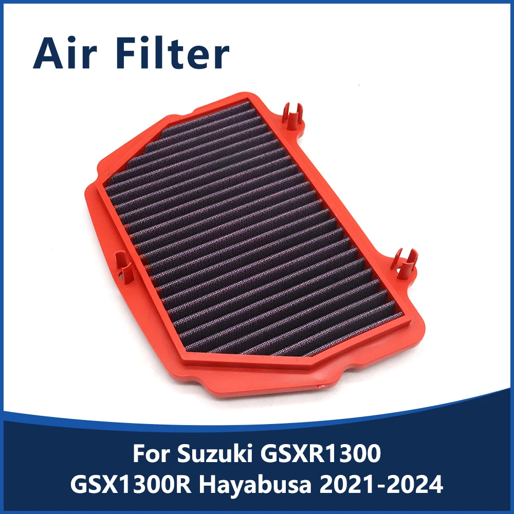 

For Suzuki GSXR1300 GSXR 1300 GSX1300R Hayabusa 2021-2024 Motorcycle Accessories Air Filter Engine Intake Cleaner Replacement