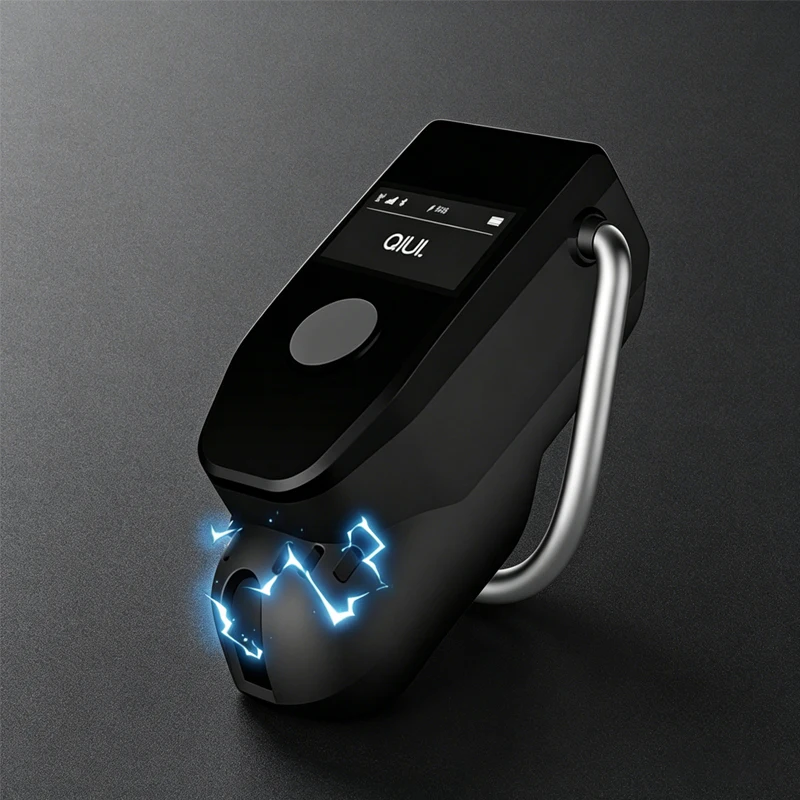 QIUI Electric Shock Chastity Cage Smart App Remote Control Chastity Device Male CB Lock Penis Cage Erotic Product Adult Sex Toys