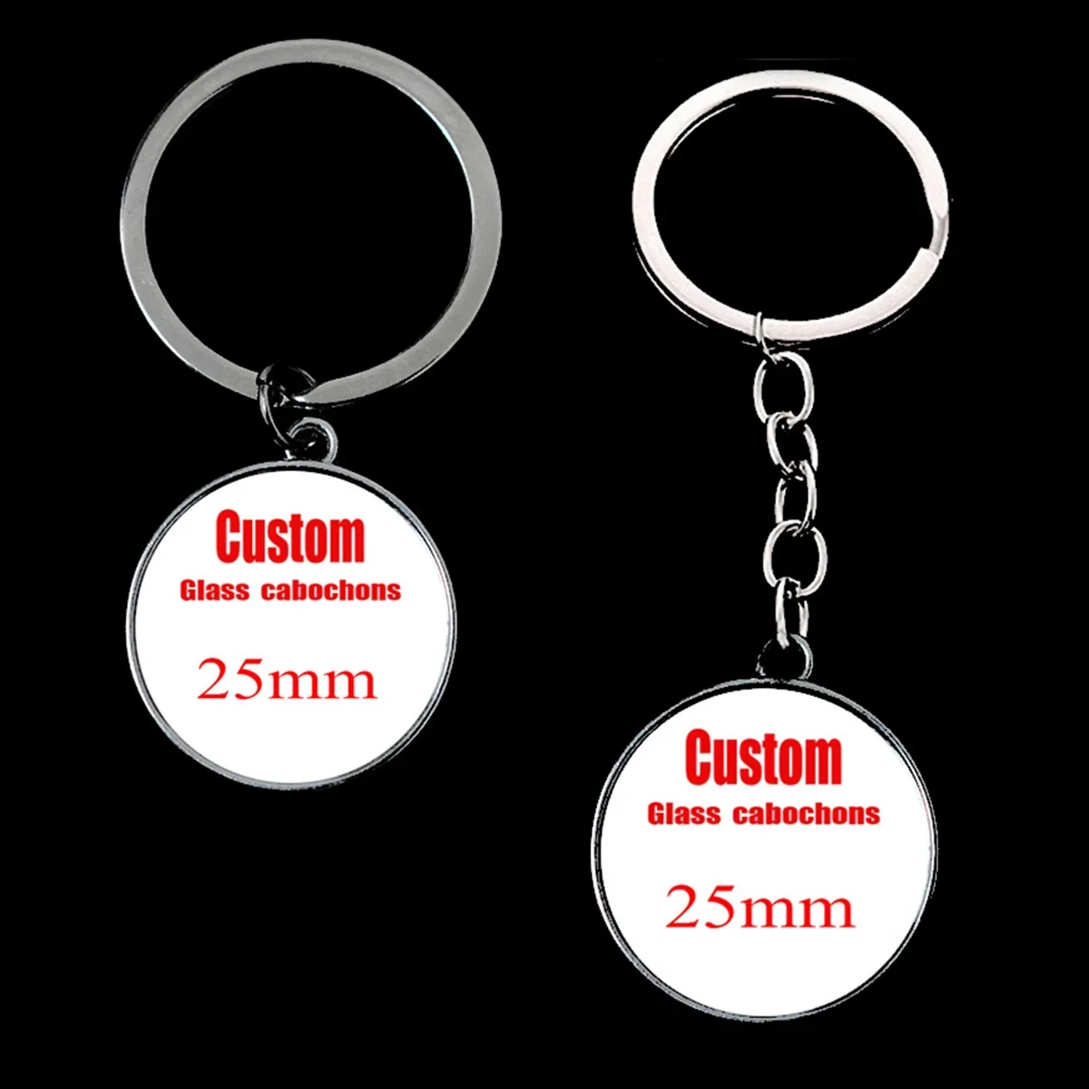 Keychain  Photo Of Your Baby Mum Child Grandpa Parent For Family Gift Square Keychain