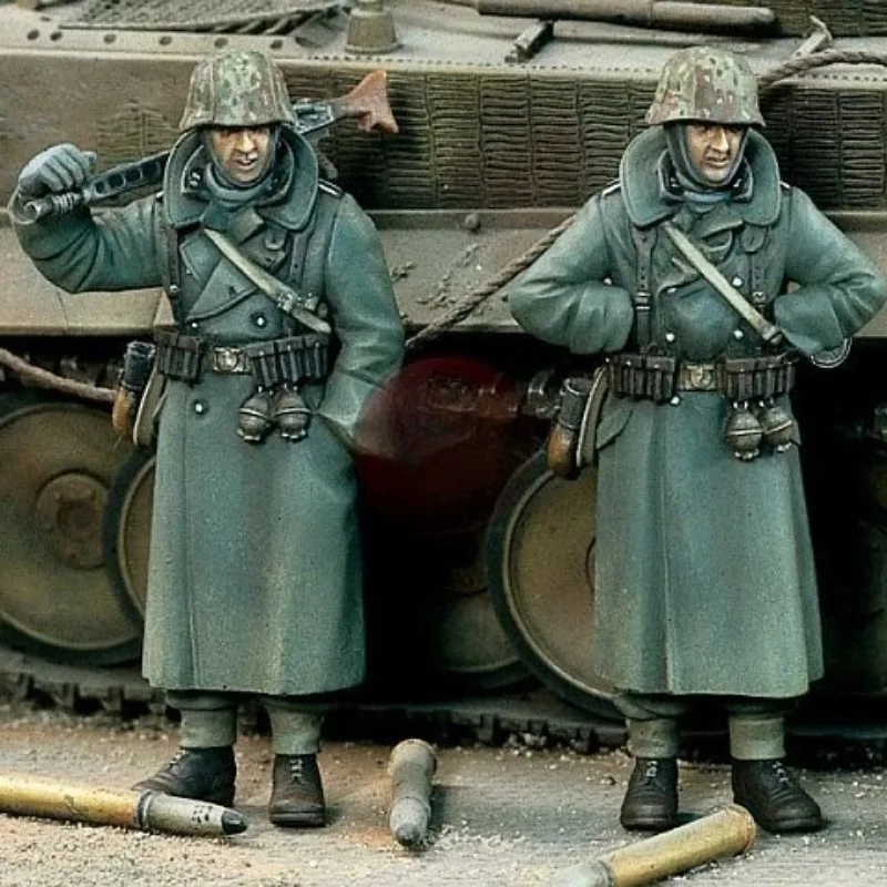 

Масштаб 1/35, фигурка из смолы, собранная модель, комплект, история Второй мировой войны, военные миниатюры, зимний пехотный солдат 2, неокрашенный и неокрашенный