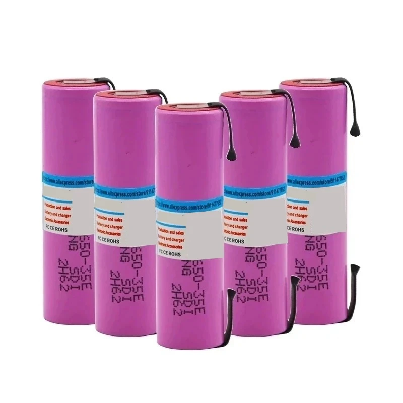 3.7V 3500mAh Lithium-ion Battery 18650-35E