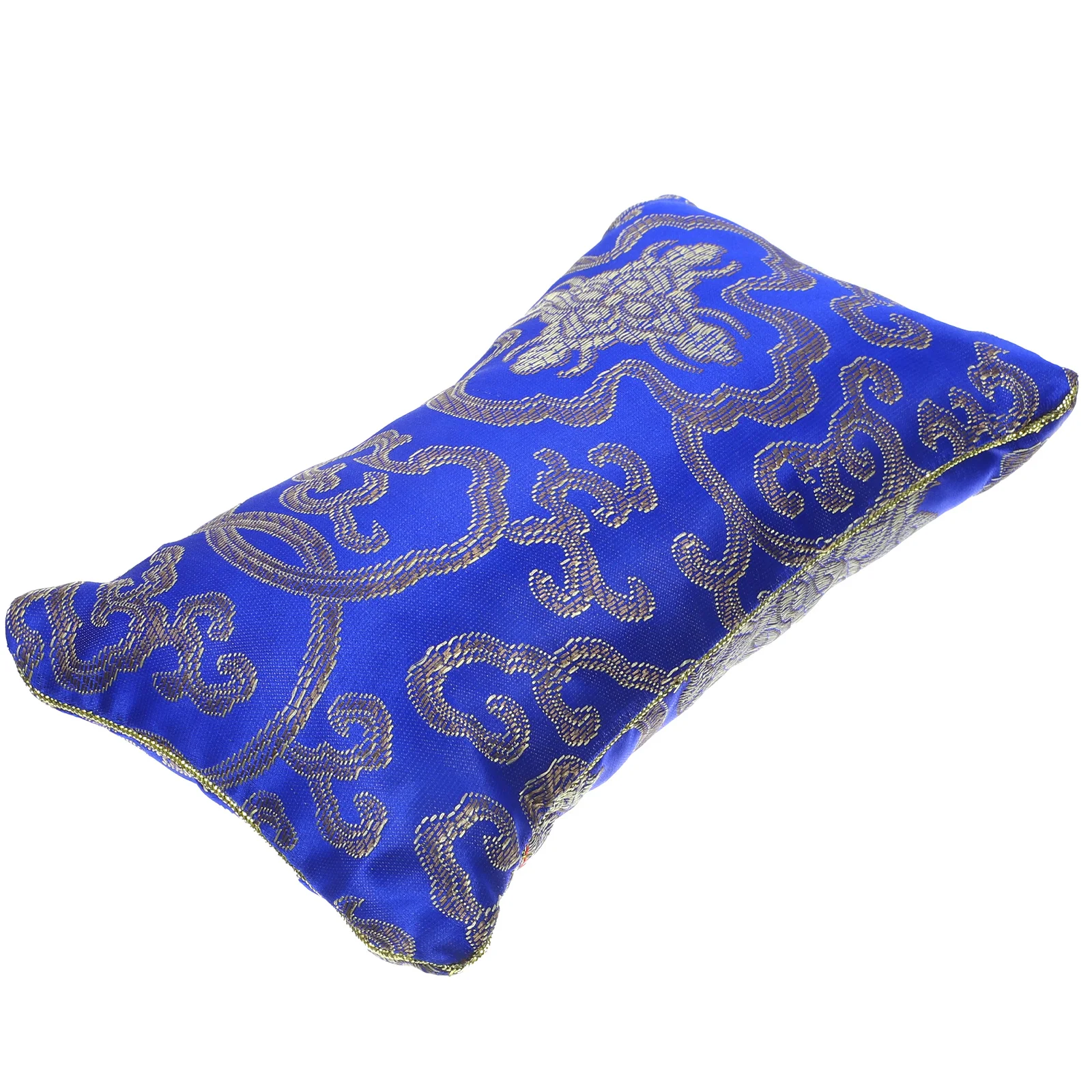 

1Pcs Blue Cotton Pulse Pillow Soft Breathable Portable Chinese Medicine Diagnostic Tool Small Size Washable Pulse Handling Tool