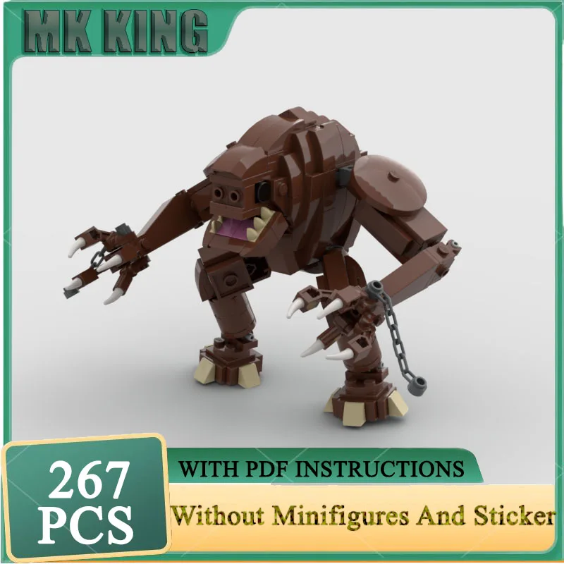 

Moc Building Blocks Rancor Game Model Technology Bricks DIY Assembly Holiday Popular Movie Model Construstion Toy Gifts