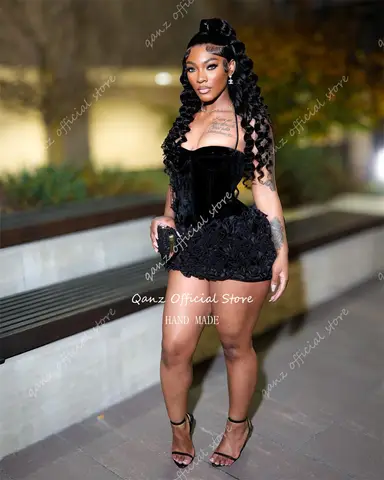 6 best sales हॉट पिंक प्रोम ड्रेस - №2