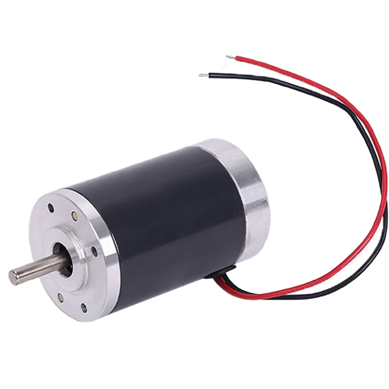 Imagem -06 - Velocidade 12v 24 Volt 50 mm Pequeno Motor dc Escovado Elétrico Alta