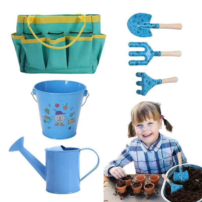 

Toddler Gardening Set Garden Toys Set for Children Educational STEM Learning Pretend Toys Outdoor Indoor for Kids 3 Boys Girls