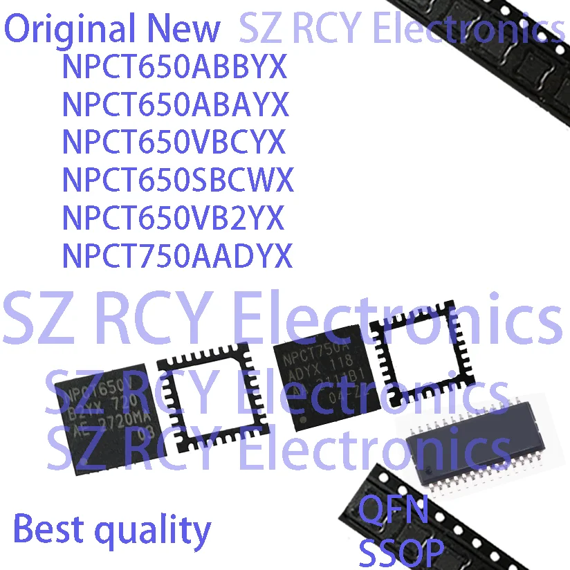 

(2 PCS) NPCT650ABBYX NPCT650ABAYX NPCT650VBCYX NPCT650SBCWX NPCT650VB2YX NPCT750AADYX NPCT650A NPCT650V NPCT750A BBYX ic chip