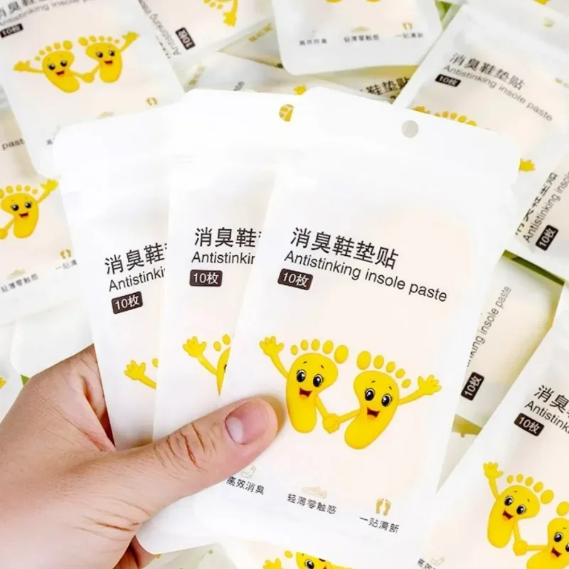 12/60pcs Shoes Deodorant Sticker Deodorant Foot Odor Deodorants Sneaker Smell Fresh Fruity Aroma Insole Sterilization Sticker