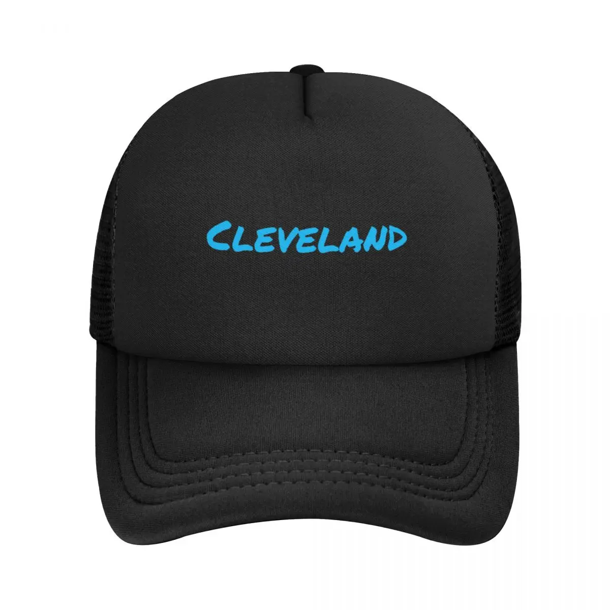 Cleveland Mesh Baseball Caps Snapback Fashion Baseball Hats Breathable Casual Casquette Outdoor Unisex