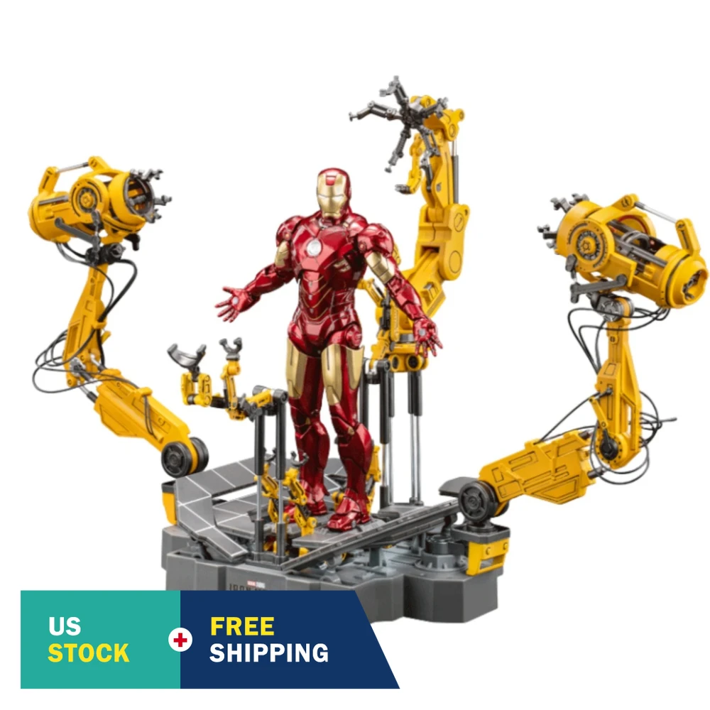 

HiPlay ZD Toys Iron Man Mark IV with Suit-up Gantry 1/10 Action Figurine