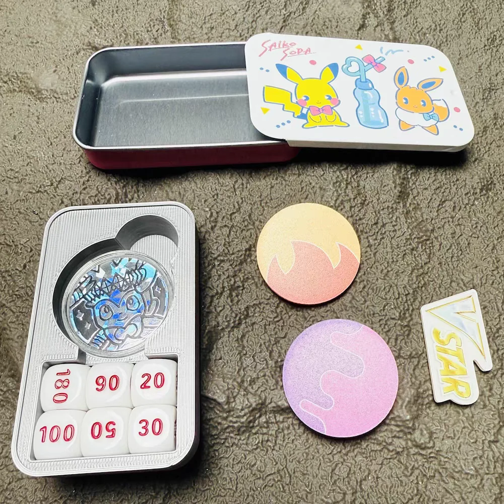 Compteur de Dommages Pokemon, Indicateur de Match, Eevee Sprigatito Ogerpon Piplup Quaxly Piakchu Koraidon, Jouet Cadeau Wave 87