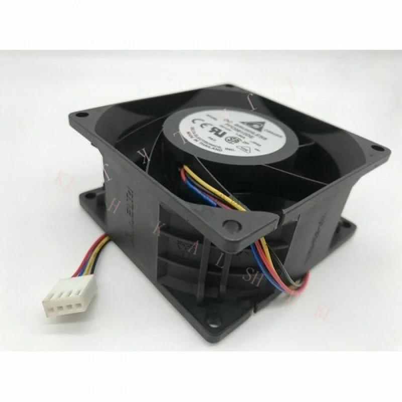 N  FOR  Delta DC BRUSHLESS PFC0812DE 8CM 12V 1.86A 8038 4-wire PWM high wind violent fan