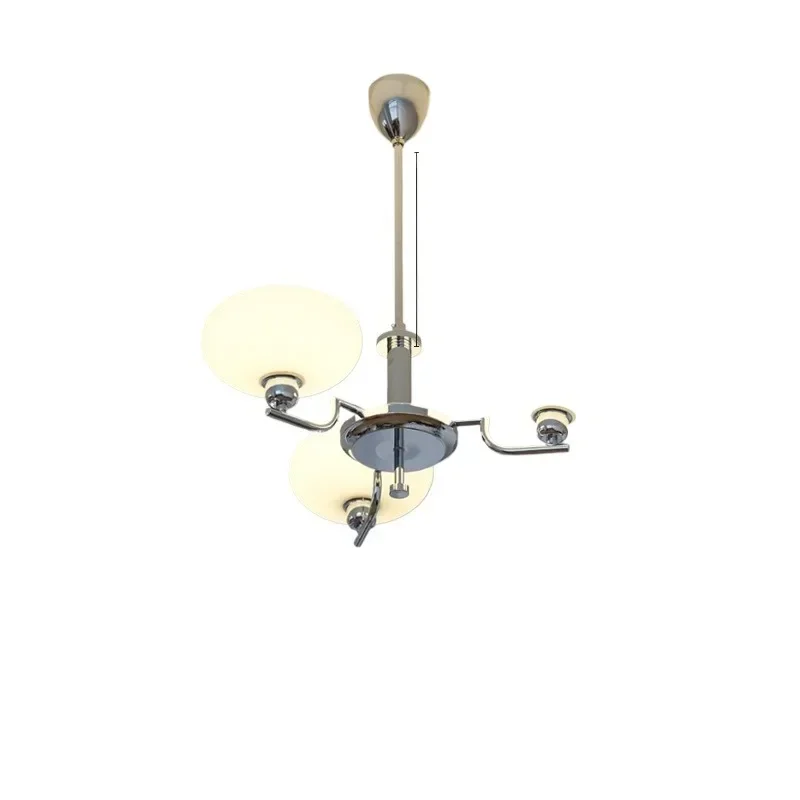 

Chandelier French bedroom, study living room lamp designer, Nordic retro cream style, dining room lamps