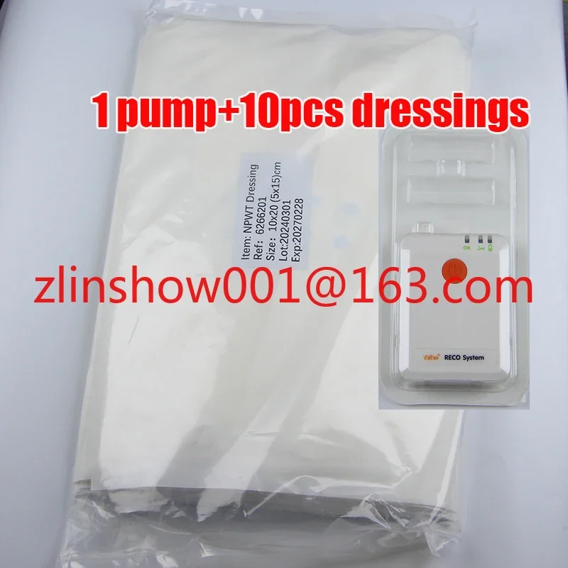 Bomba Portátil Npwt com Kit de Molho Pressão Negativa Sistema de Terapia de Ferimento Dispositivo Vac Molho Médico Fábrica por Atacado