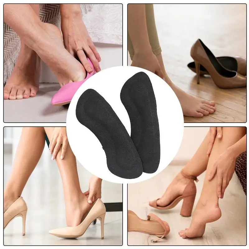 Heel Stickers For Shoes Heel Pads For Women Anti-Wear Shoe Pads For Women's Shoes Heel Pads Heel Protectors For Shoes Half-Size