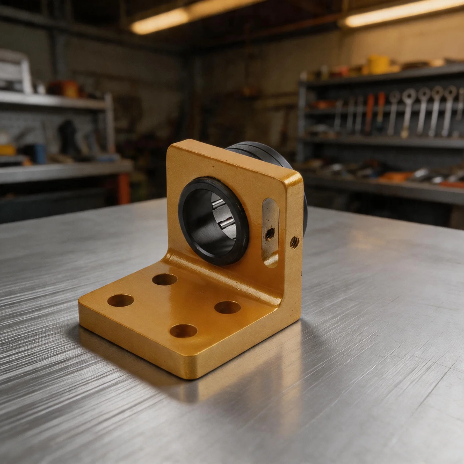 Cnc Machining Accessory Holder Locked Tool Holder CNC Right Angle Fixture Accurate Dimensions Built-in Bearing Exceptional Grip