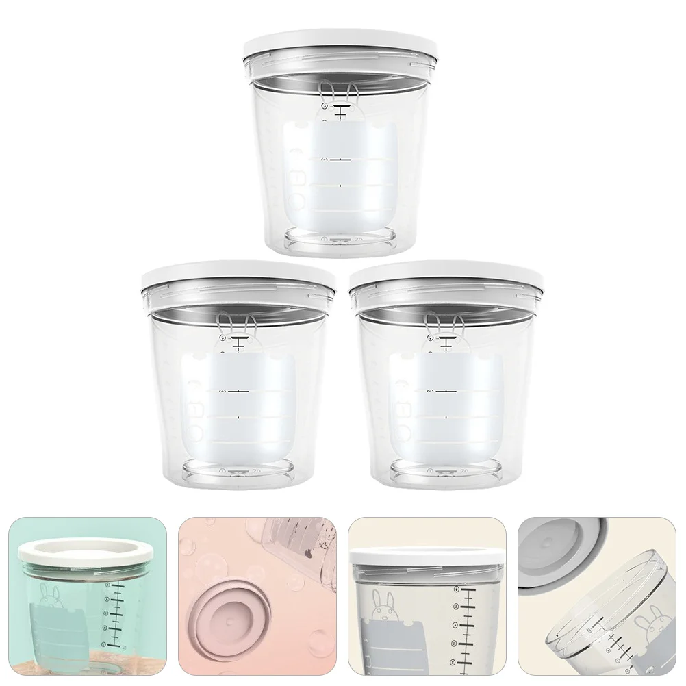 

3 шт., диспенсер для детского сухого молока, прочный штабелируемый ящик для хранения, портативный контейнер для детского питания, чехол для переноски закусок