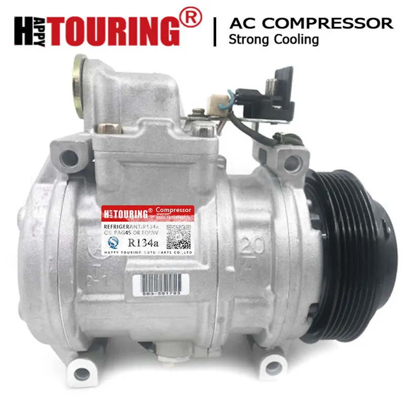 

AUTO AC A/C COMPRESSOR for Mercedes Benz C140 1992 1999 W140 1991 1998 000230031187 0002301711 0002340011 A0002340311 850564N